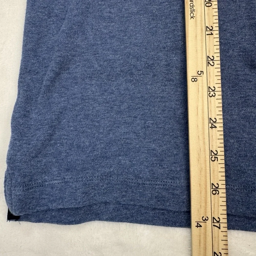 Banana Republic Polo Shirt‎ Mens Medium Blue Heather Casual Classic